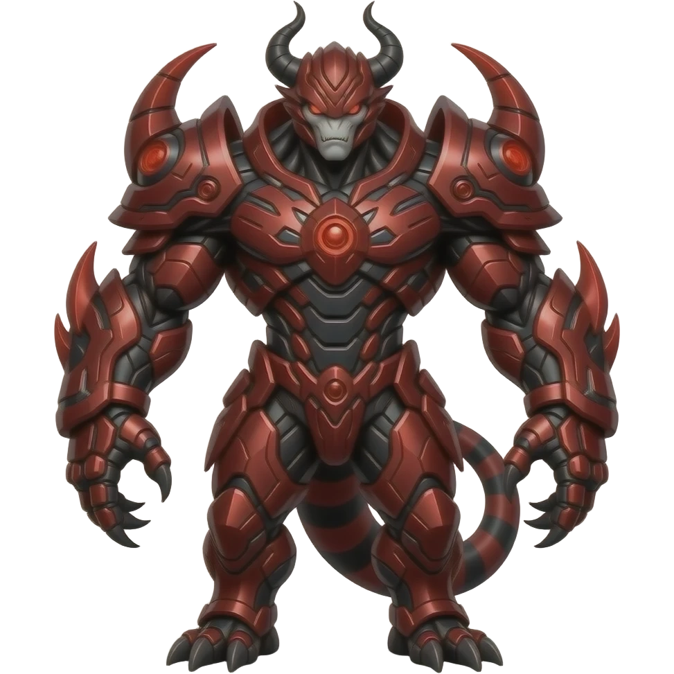 Epic complex divine glorious futuristic detailed dark dusky gloomy deep gothic red, realistic Fakémon-Sprigatito-Floragato-Meowscarada-Trico-Sergal-Serval-Vernid-creature (full body) emoji