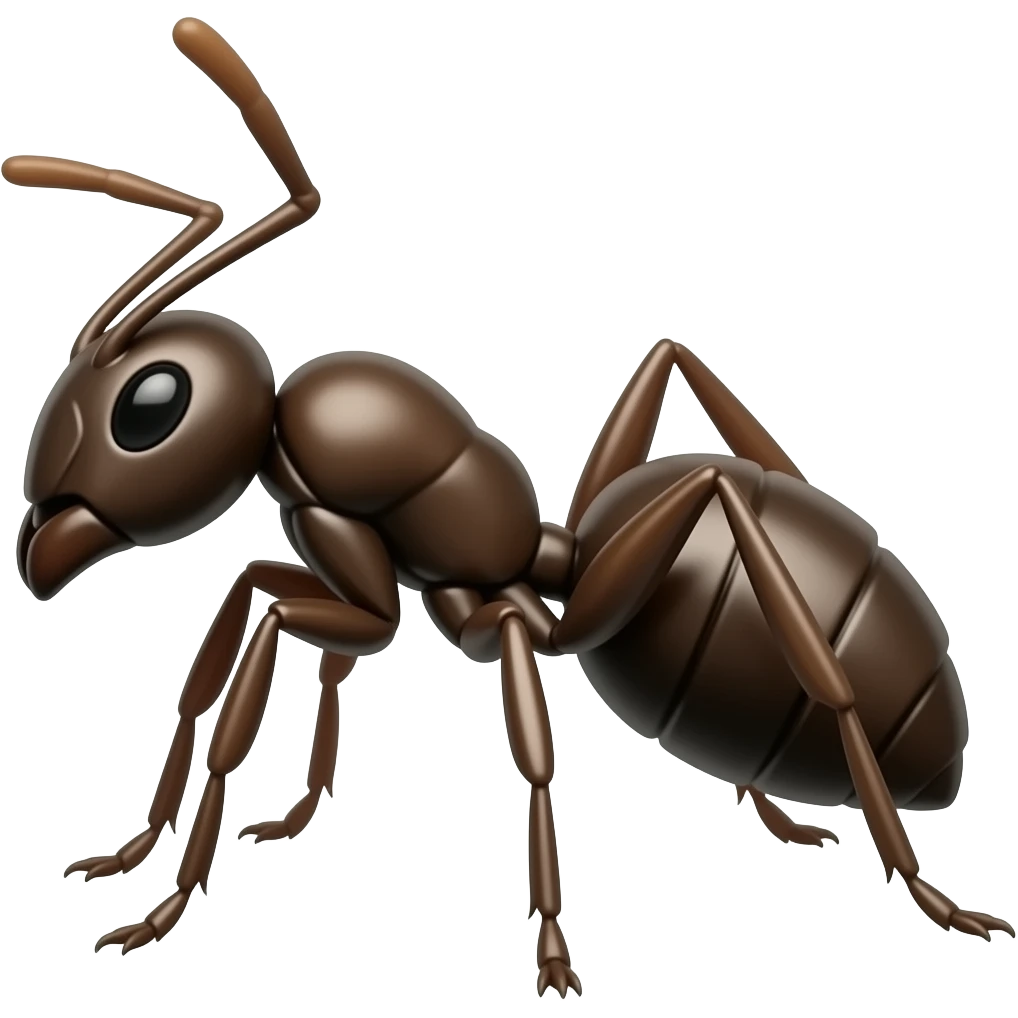 Make a Queen ant 🐜 emoji make it on the side emoji