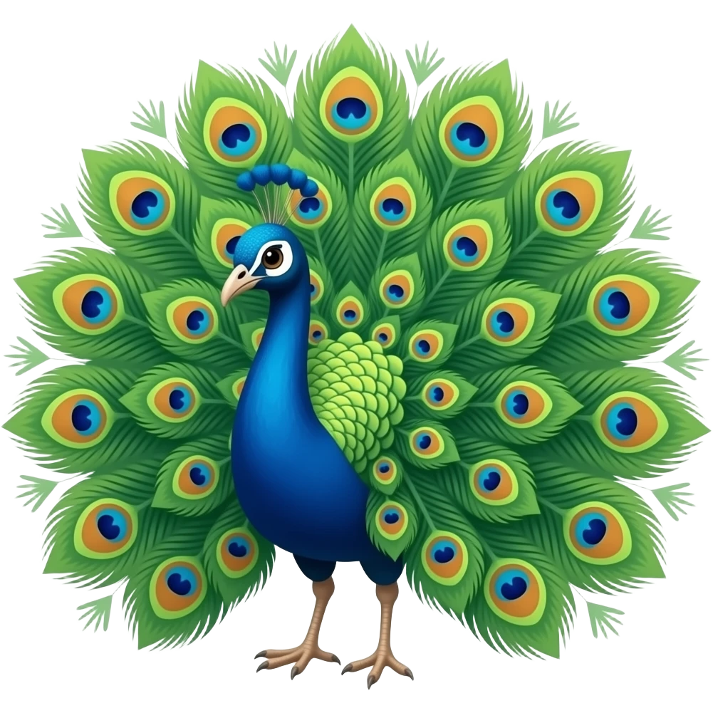 🦚 emoji