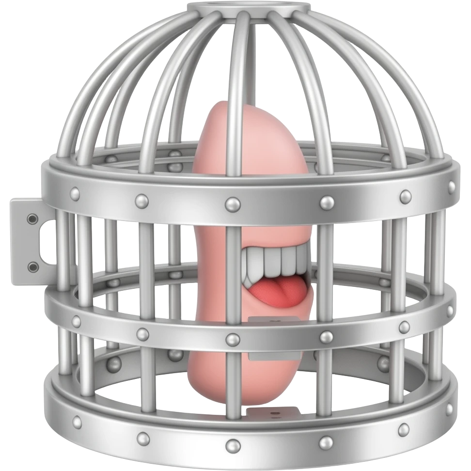 penis chastity cage emoji