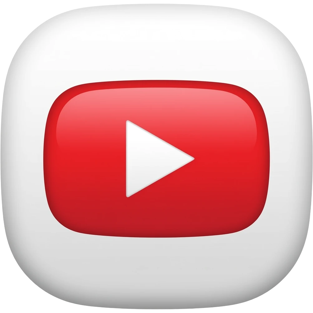 A YouTube play button emoji