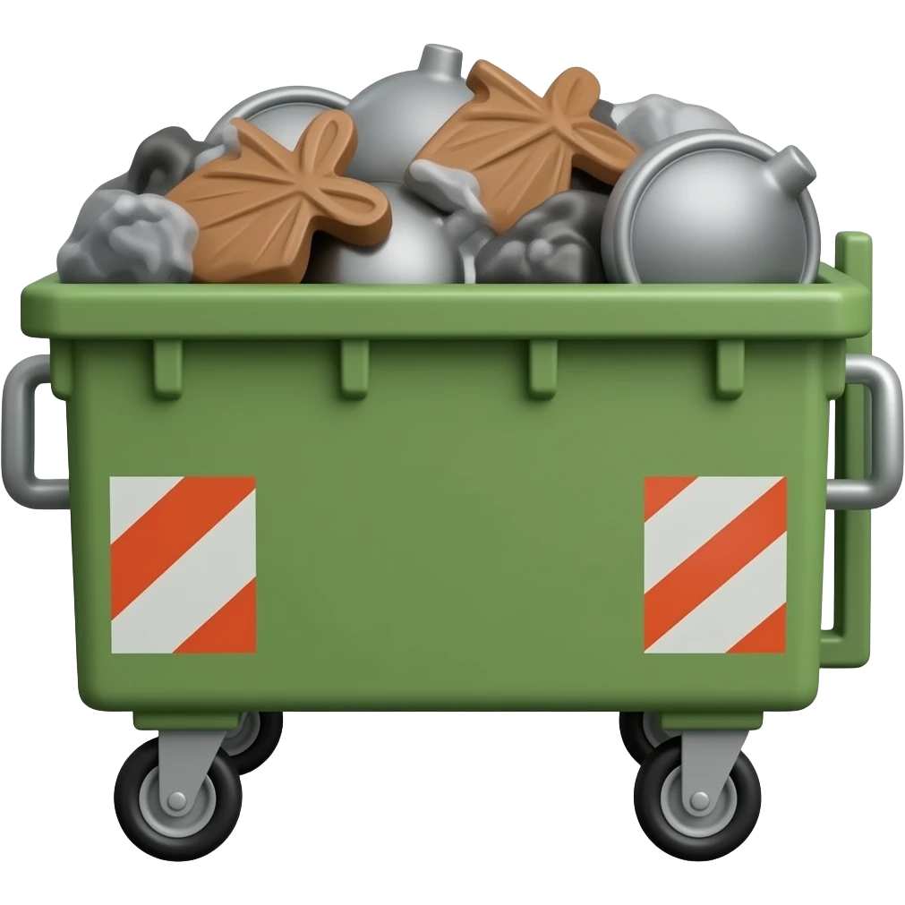 dumpster cart emoji