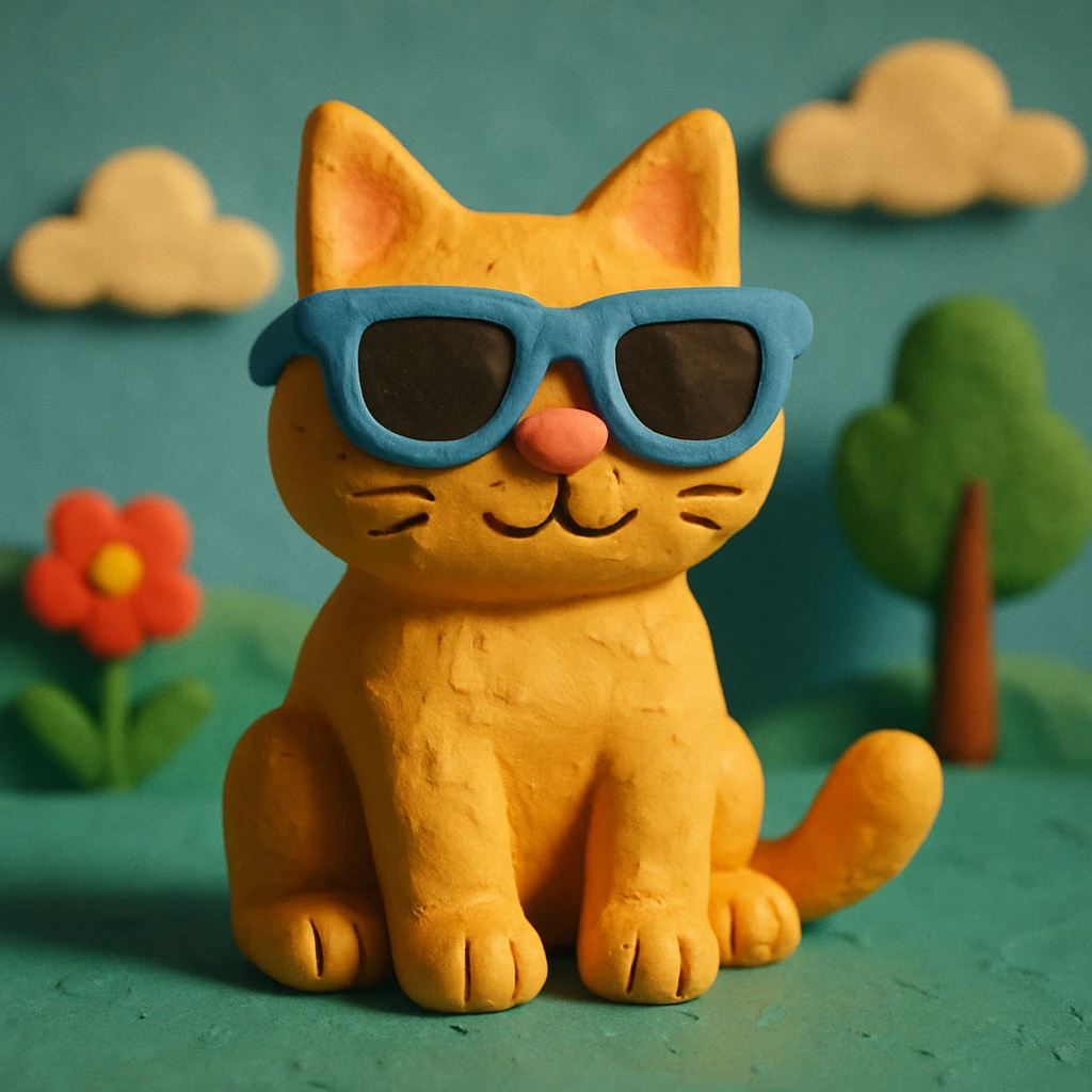 cat wearing sunglasses emoji