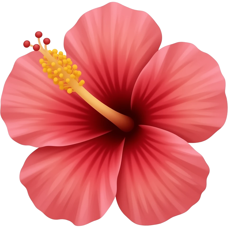 Fleure hibiscus emoji
