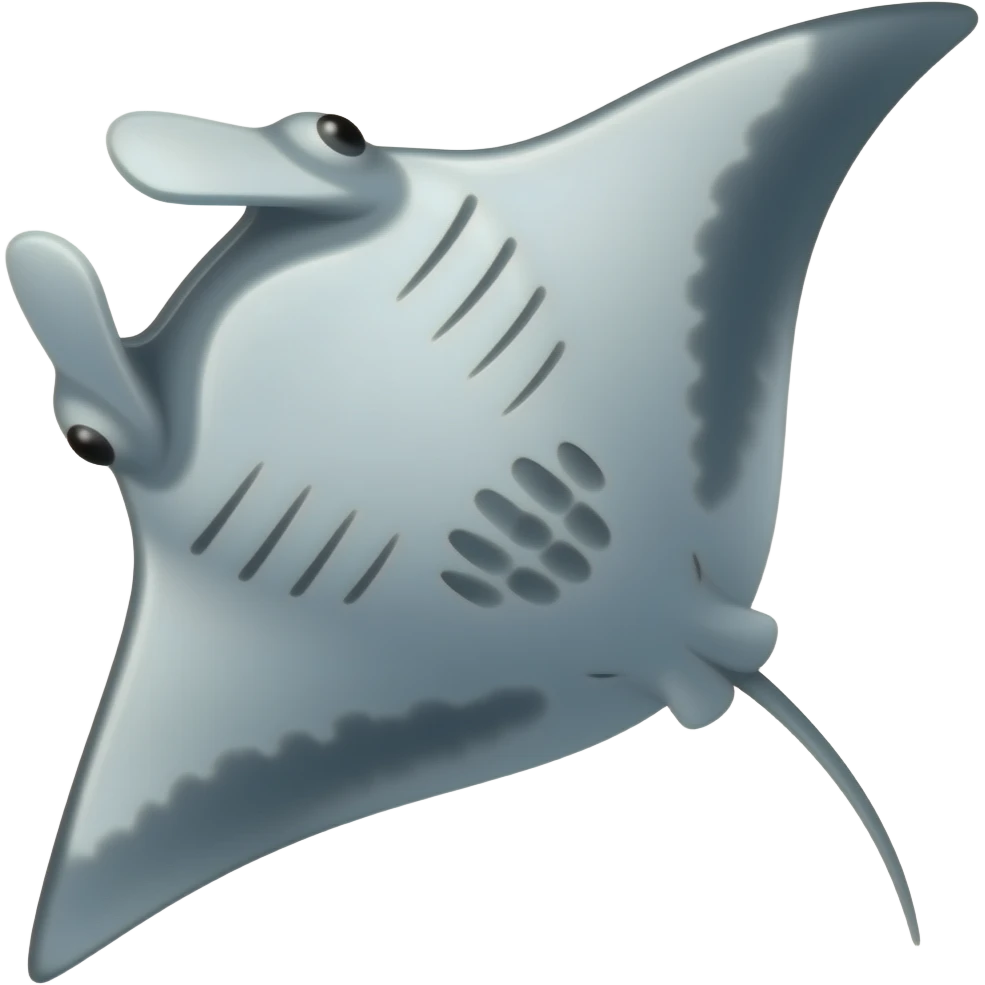 Manta Ray emoji