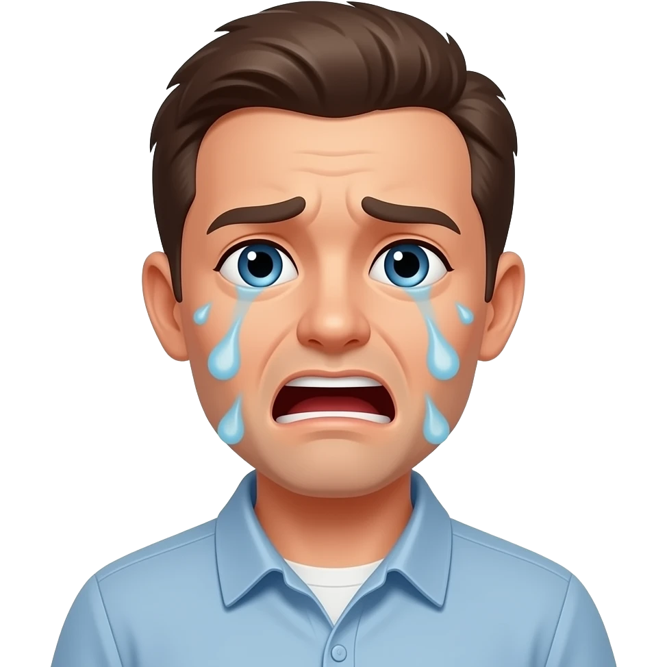 A person moaning emoji
