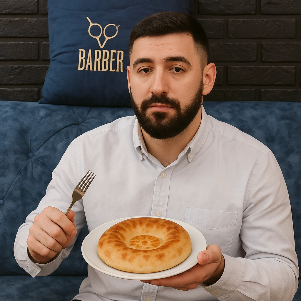 birinchidagi odamni yuziga 2 rasmdagi odamga uxshatib chizib bergin xuddu shunday non yen utirganini emoji