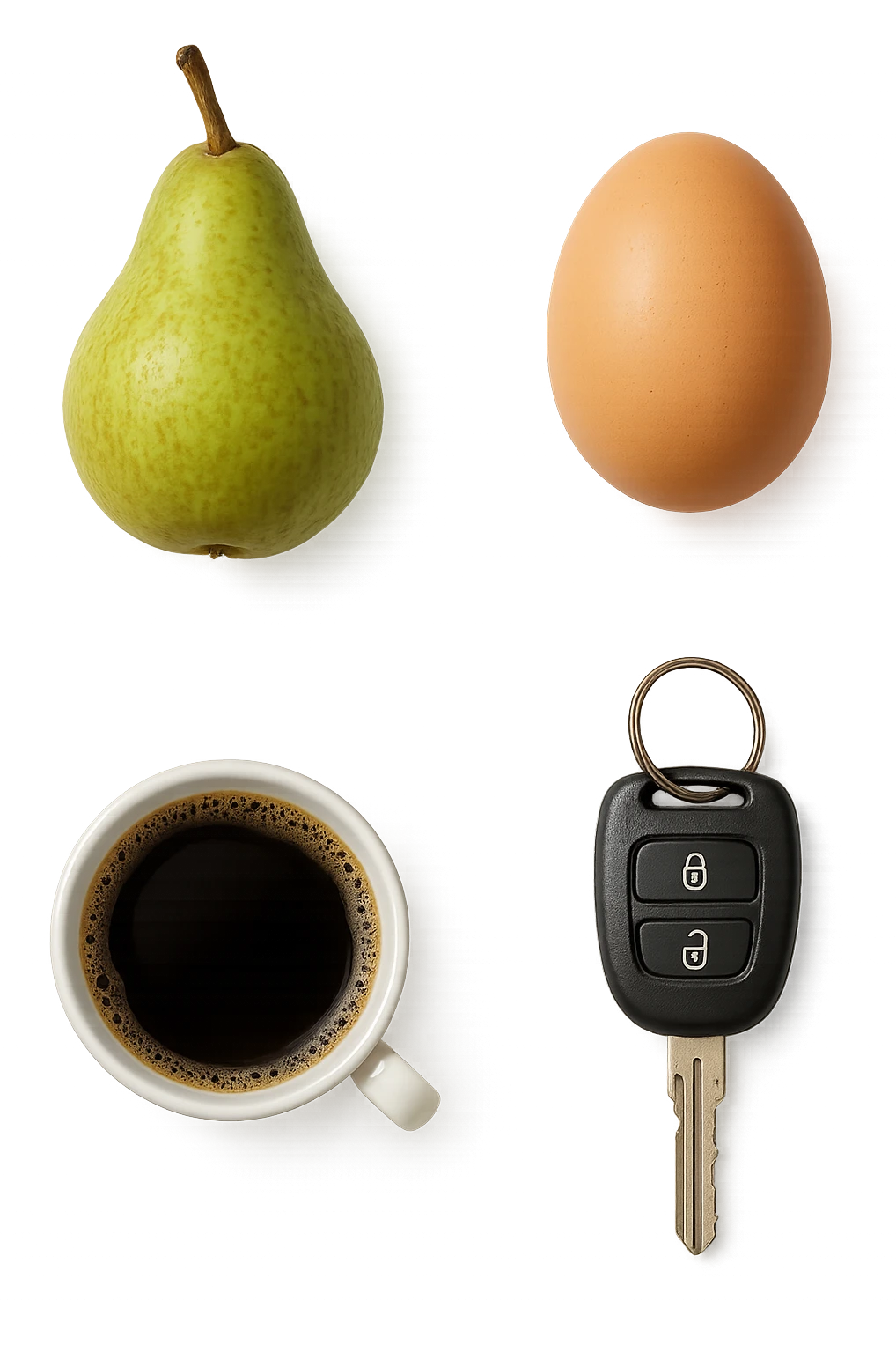 ceci visti dall'alto, iperrealistiche 4k emoji