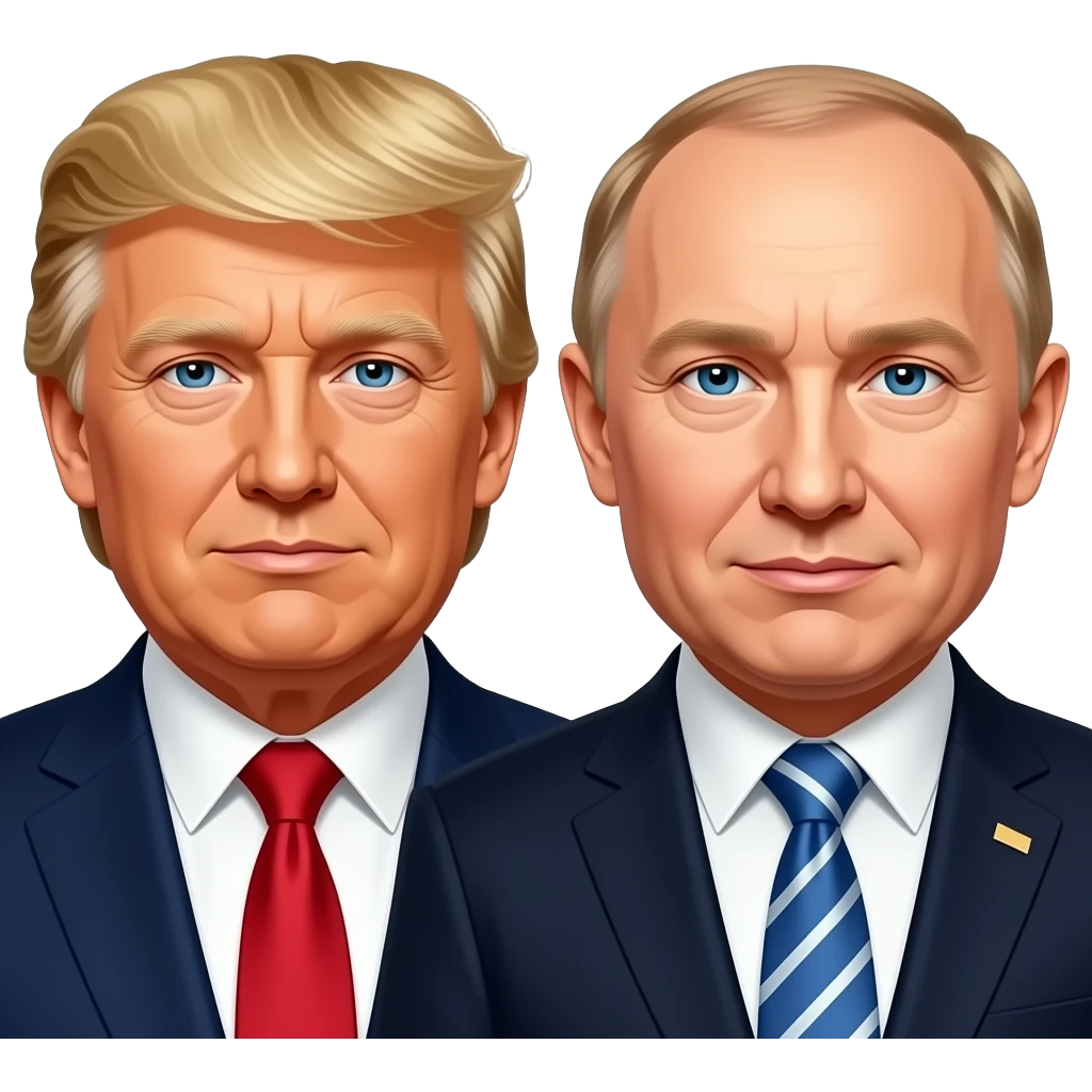 trump with putin emoji