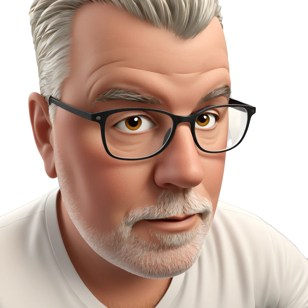 male portrait in white shirt emoji