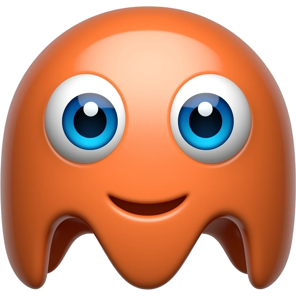 PACMAN NOT GHOST I SAID NOT GHOST AYYOOOO MAKE A NORMAL PACMAN emoji