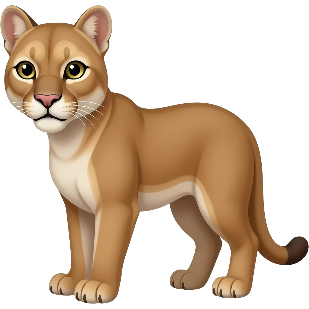 Mountain lion emoji