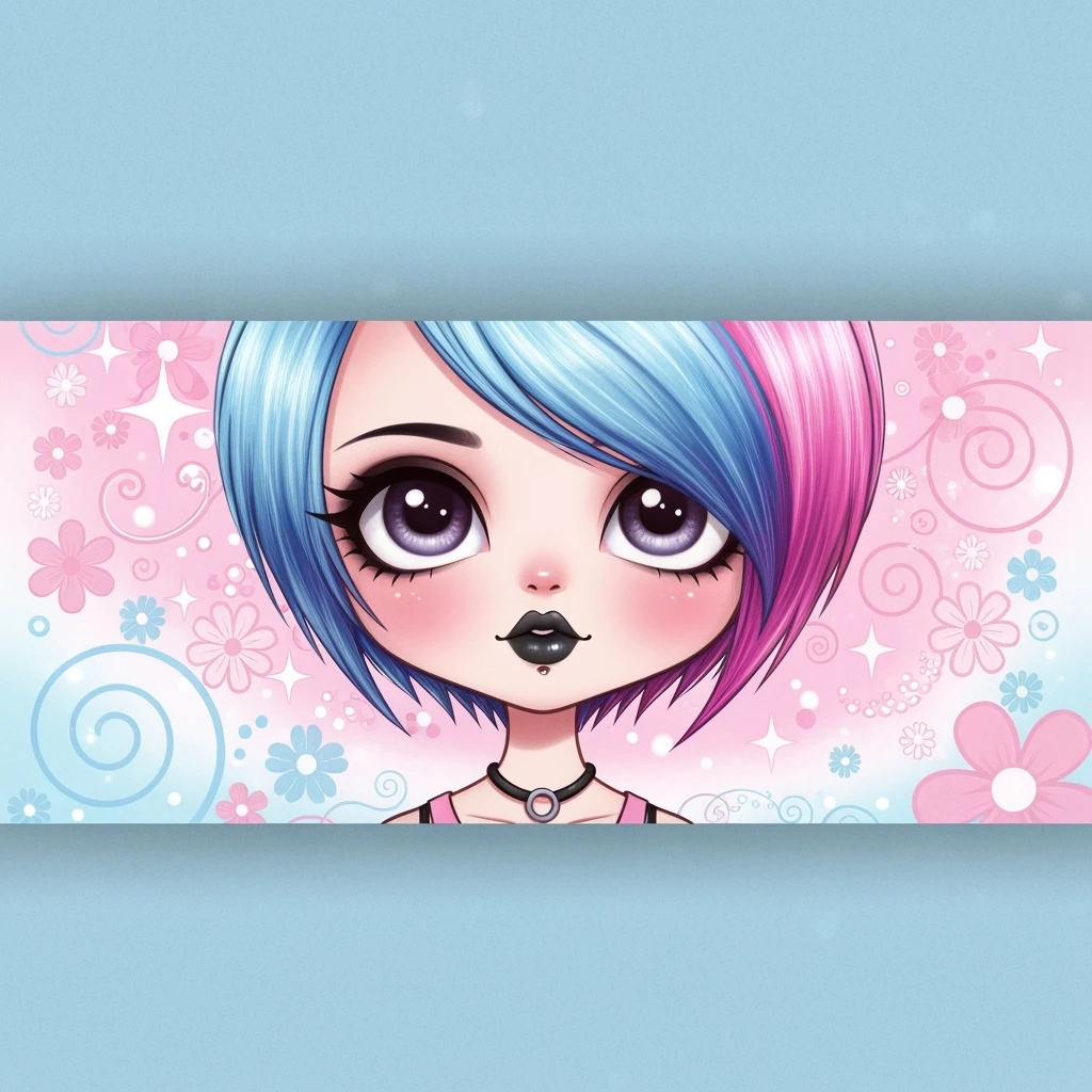 emo banner, cute, expressive emoji