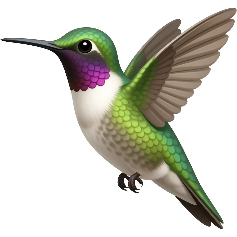 Hummingbird emoji