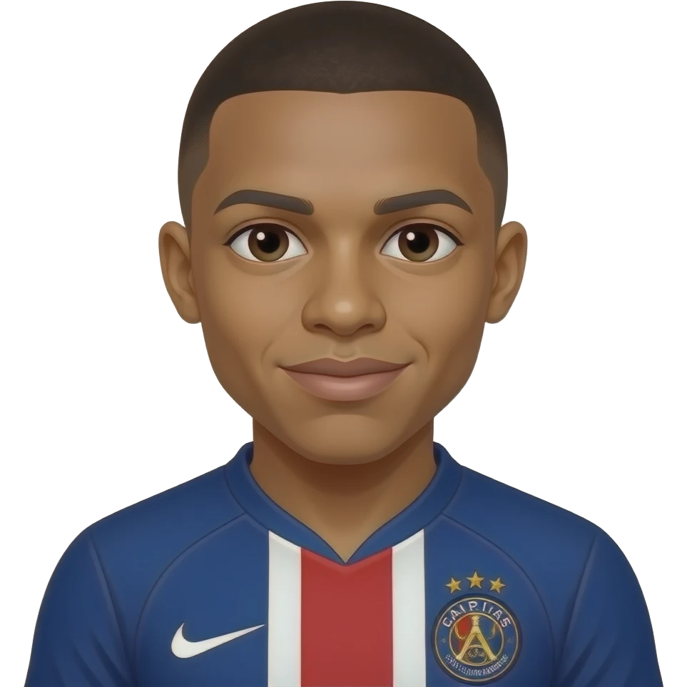 Kylian Mbappe in France emoji