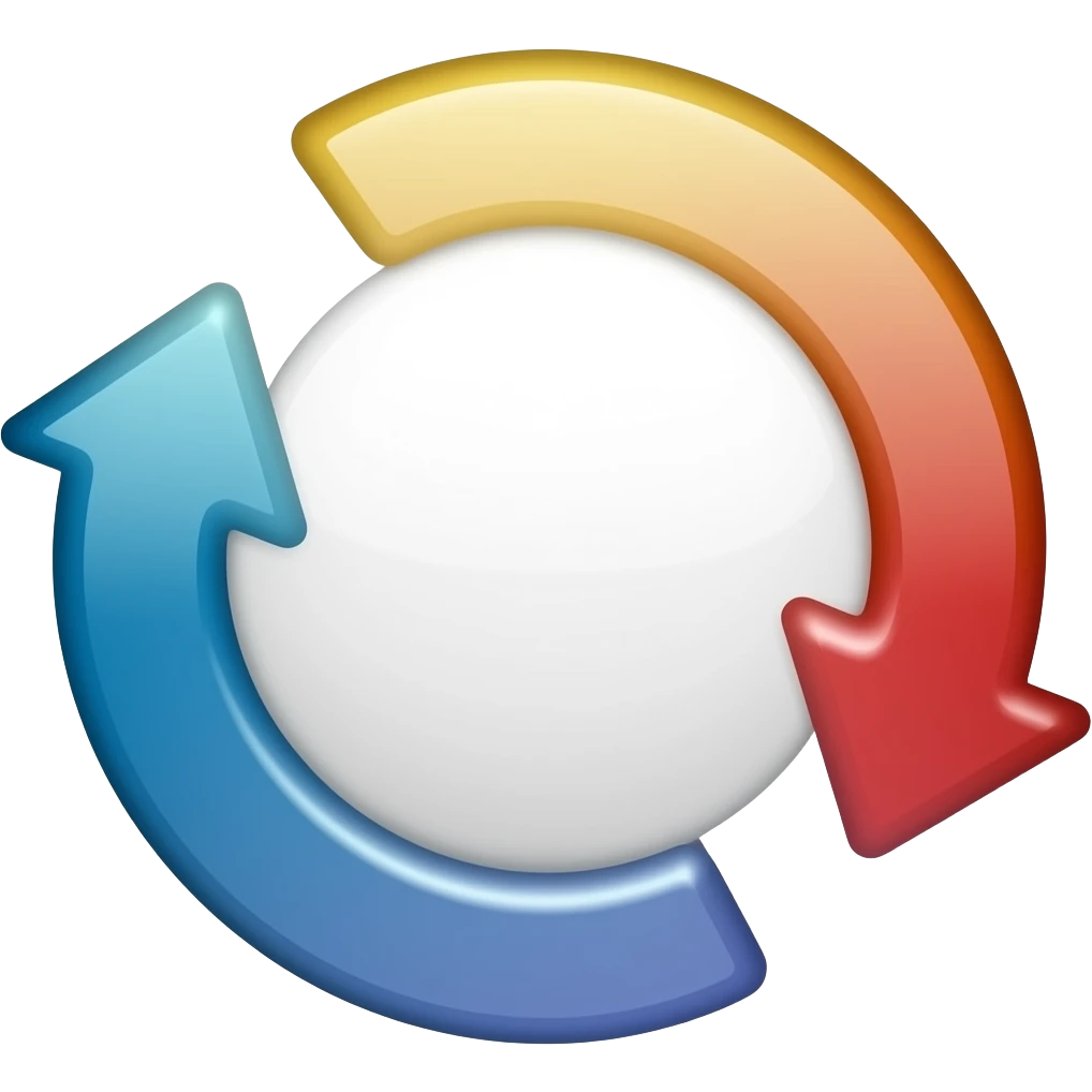 circular arrow  color full icons emoji