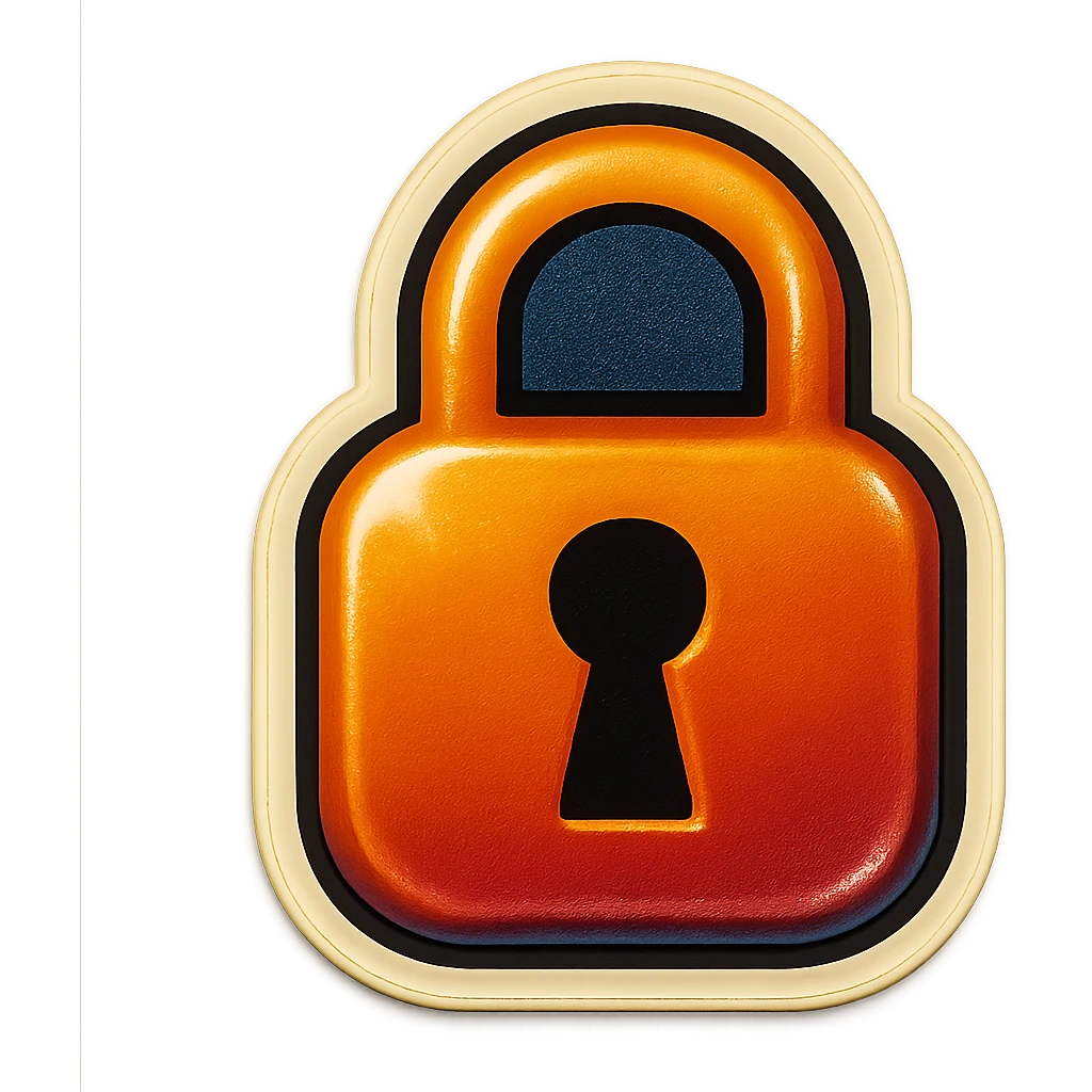 secret badge without word secret emoji