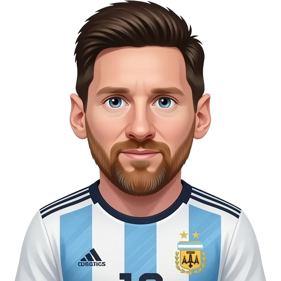 Messi in Argentina emoji