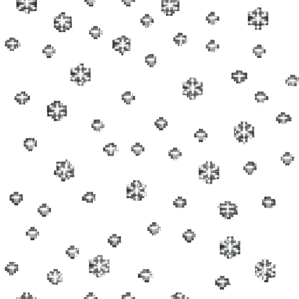 powder snow with snowflakes falling emoji