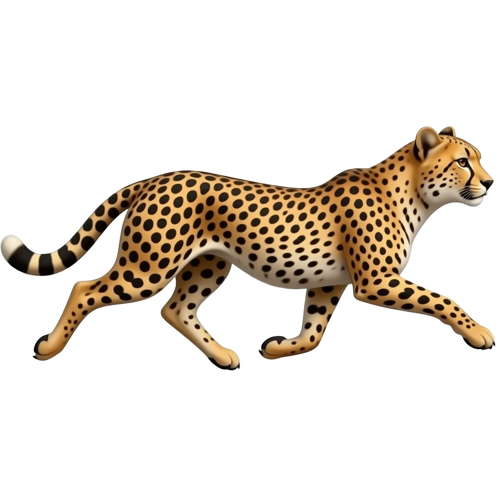 Running Cheetah emoji