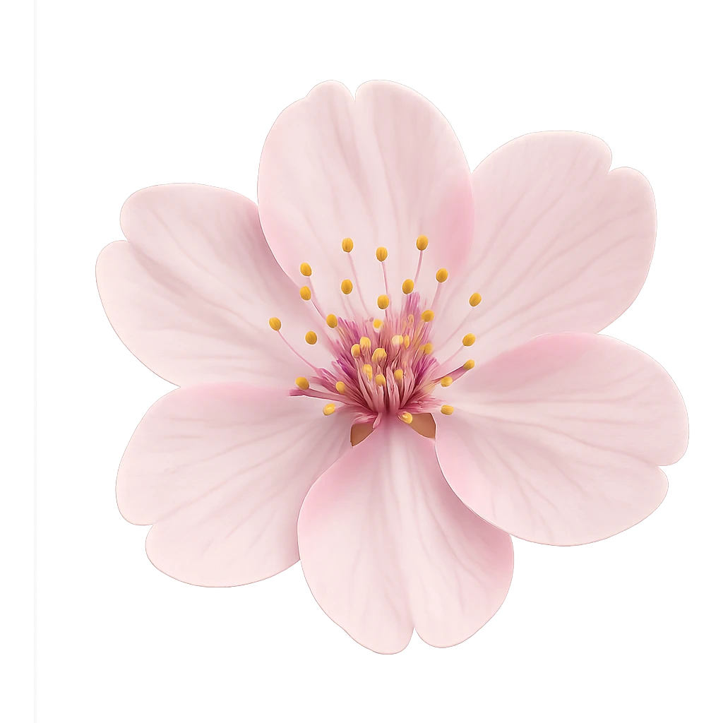 sakura cherry blossom flower emoji