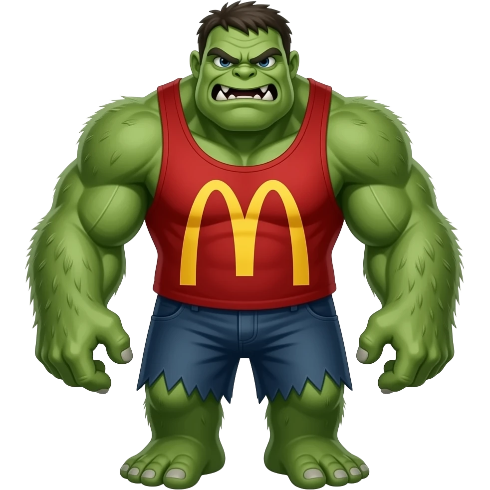 Mcdonald monster emoji