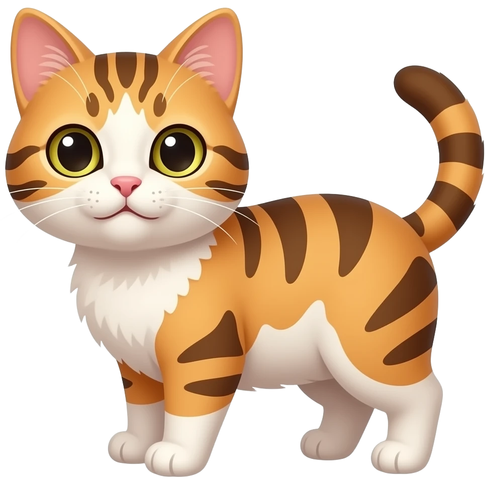 Chat mignon emoji