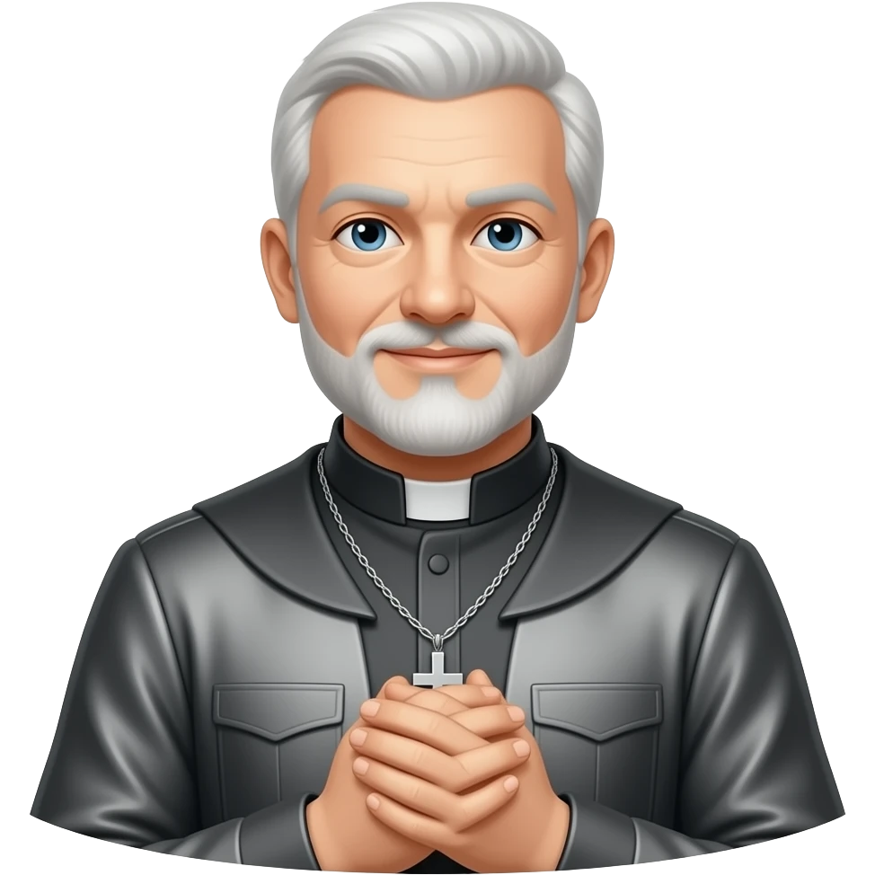The priest is a resuscitator emoji