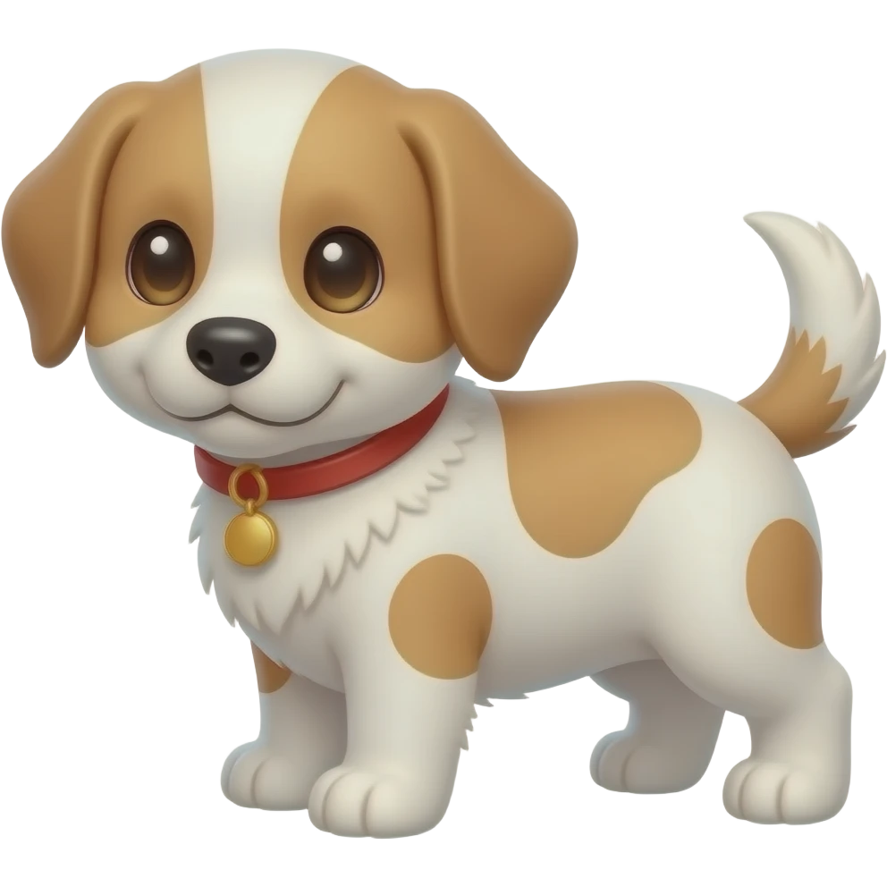 Cute puppy elo emoji