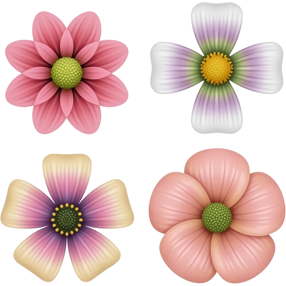 Exotic flowers emoji