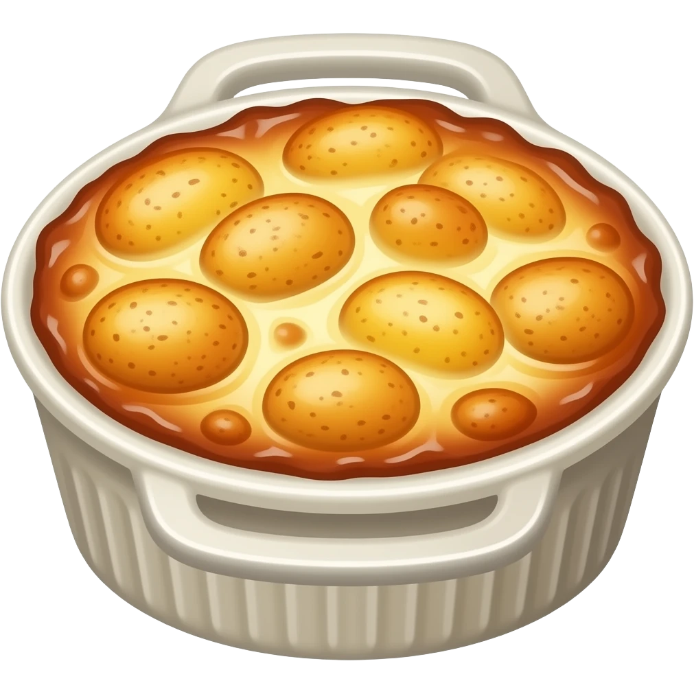 Cinematic Realistic potato bake Emoji, emoji
