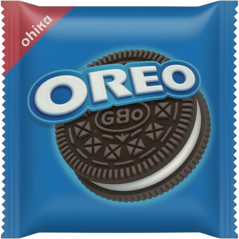 oreo packaging emoji