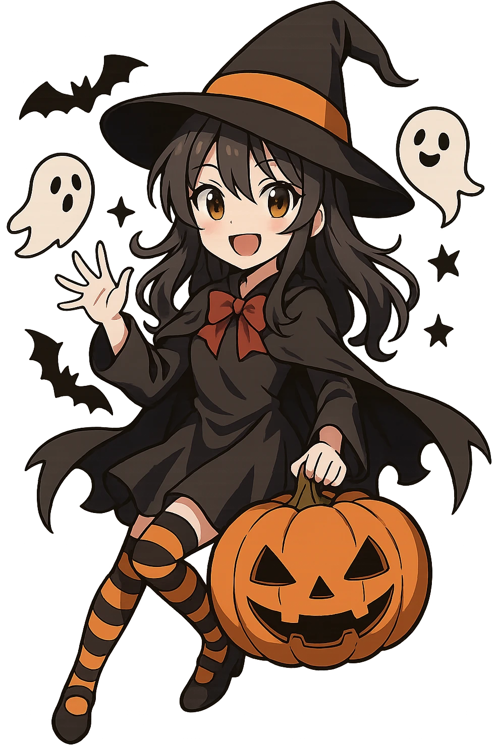 Halloween anime, remove background   emoji