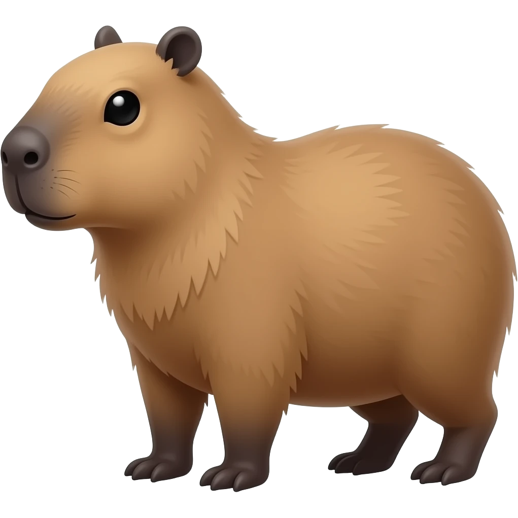 Capybara emoji