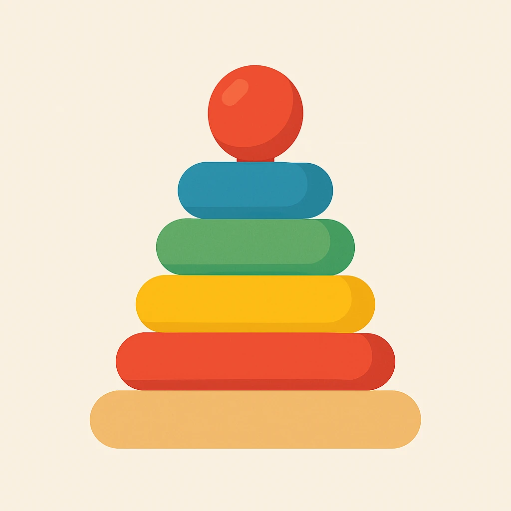 Flat design style toy emoji
