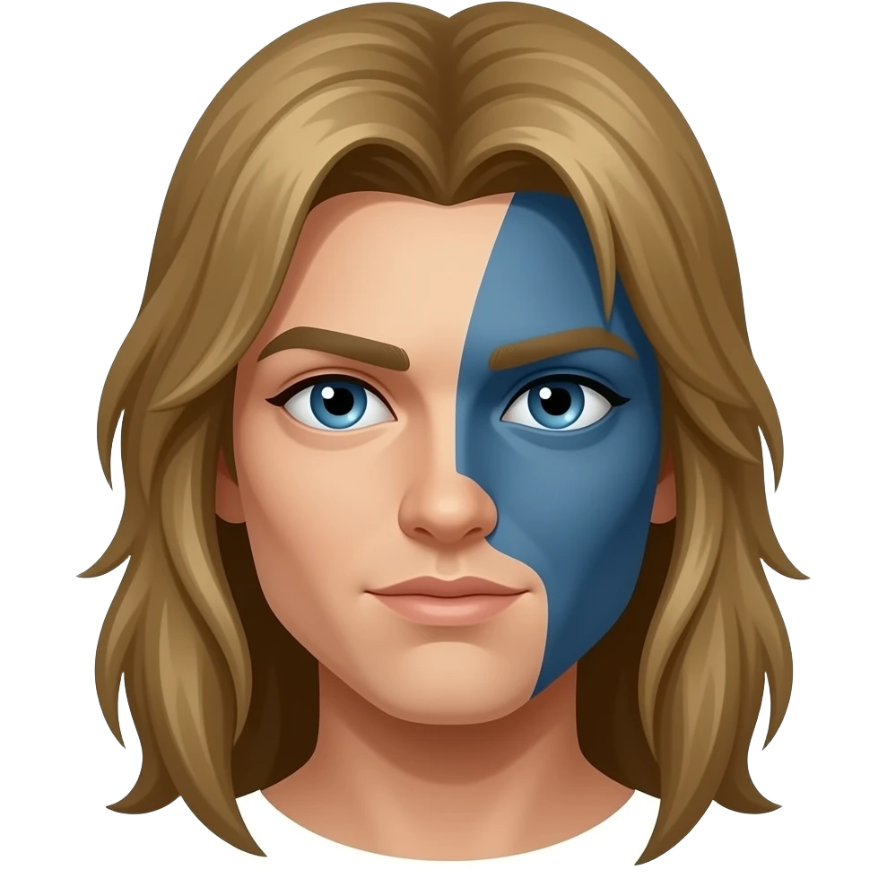 Blue-eyed Warrior emoji