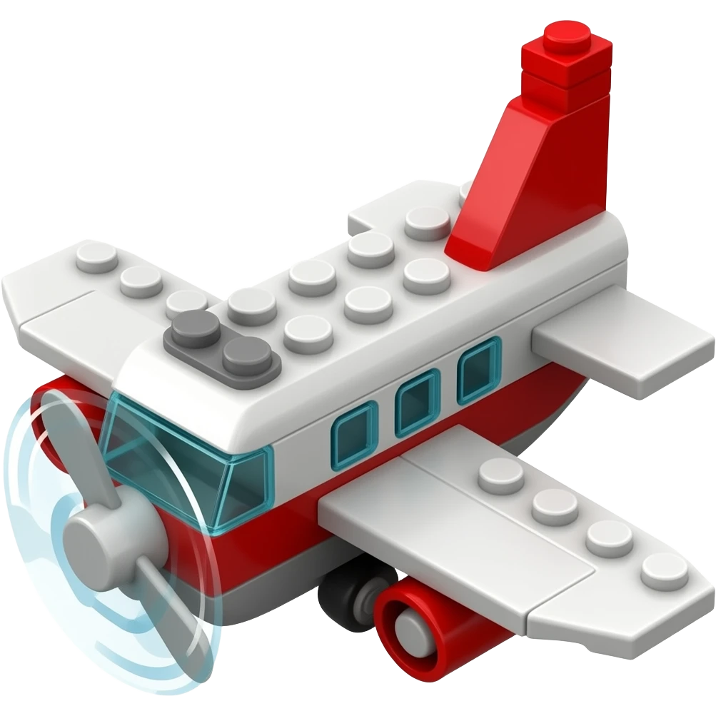 Lego plane emoji