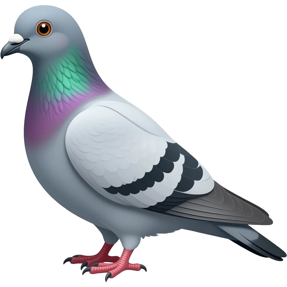 homing pigeon emoji