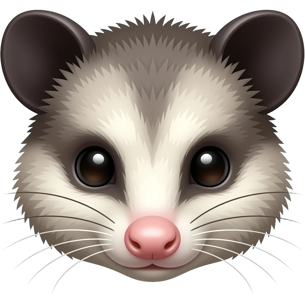 CARA DE tlacuache emoji