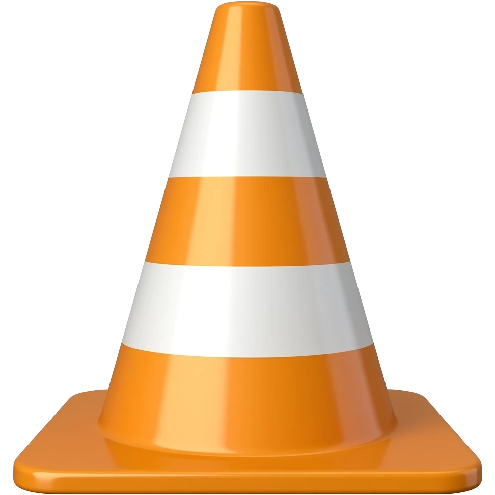 pachołek budowlany emoji