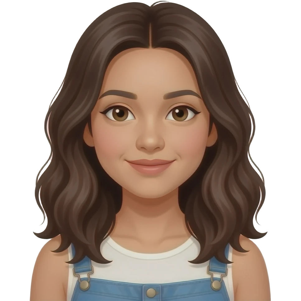 25 year old Filipino girl wavy hair emoji