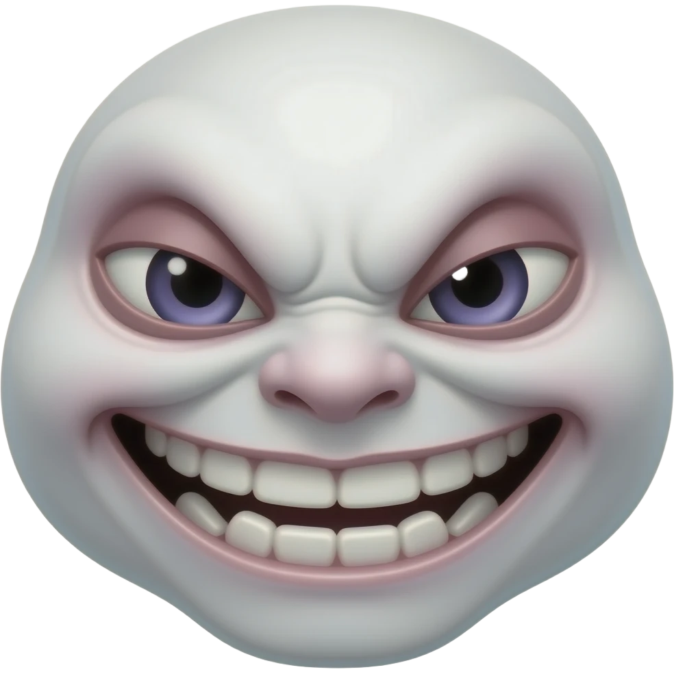 A emogi being evil emoji