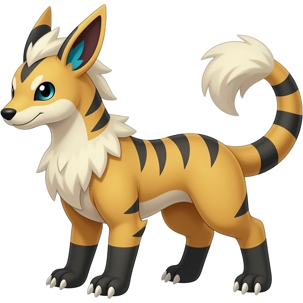 Ory-Vernid-Luxray-Grem2-Trico-Pokémon-Fakémon-hybrid-animal-creature emoji