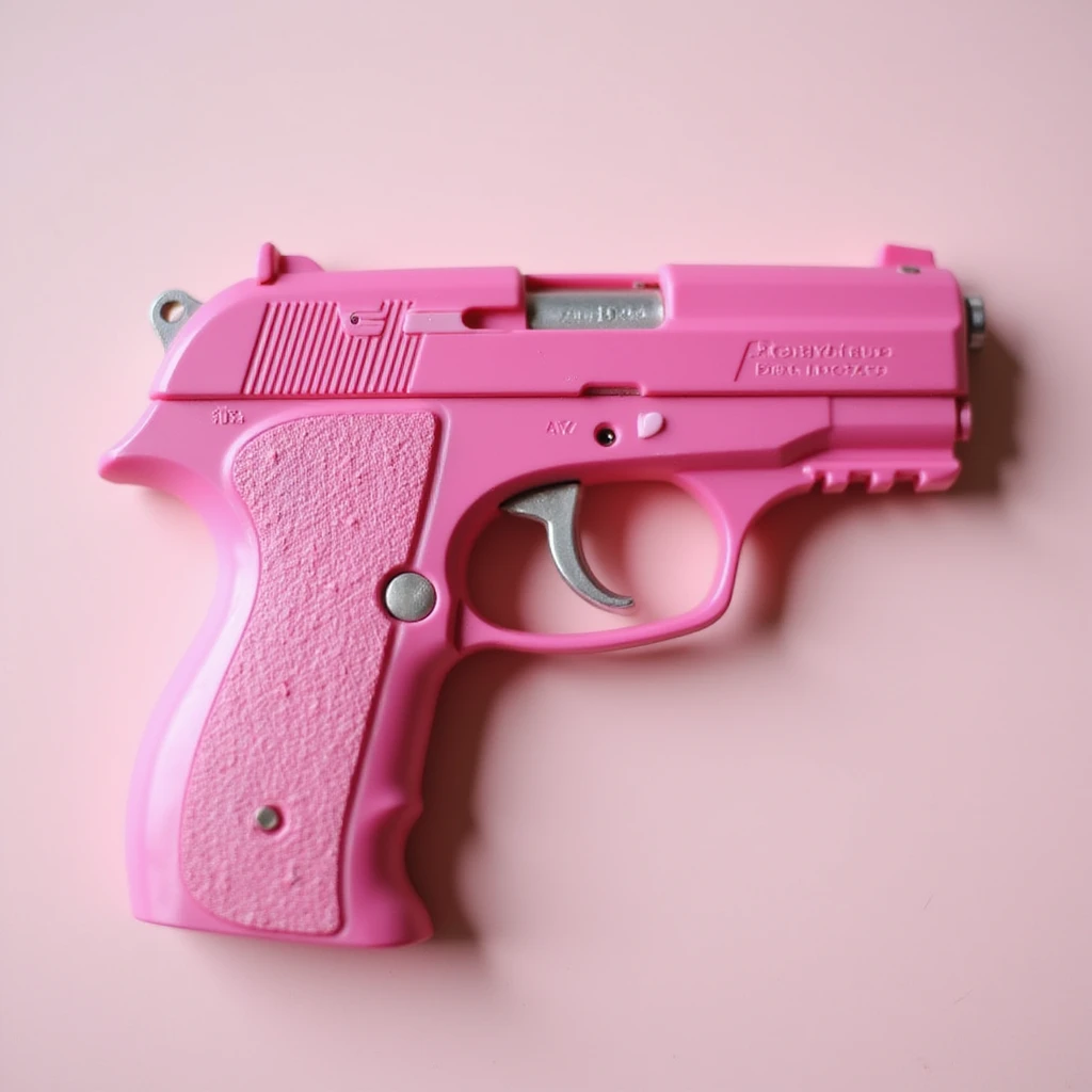 Pink heart pistol emoji