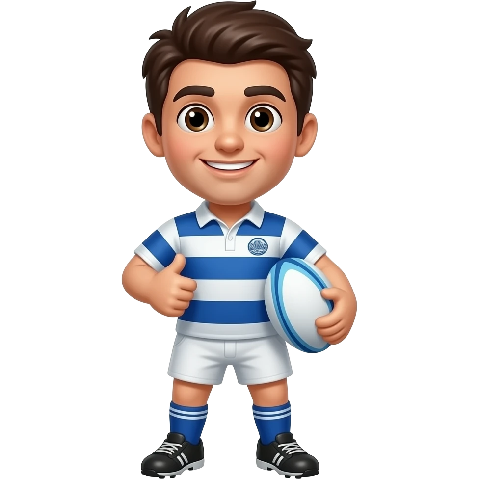 rugby player emoji