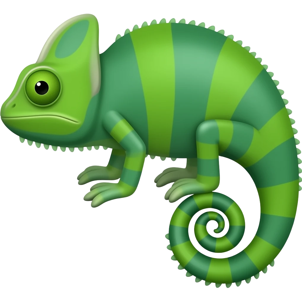Chameleon emoji