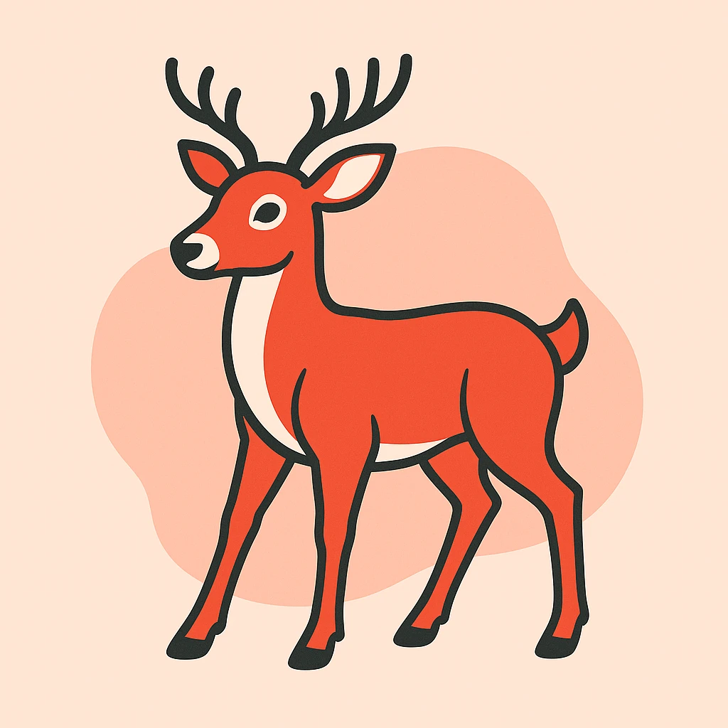 Deer emoji