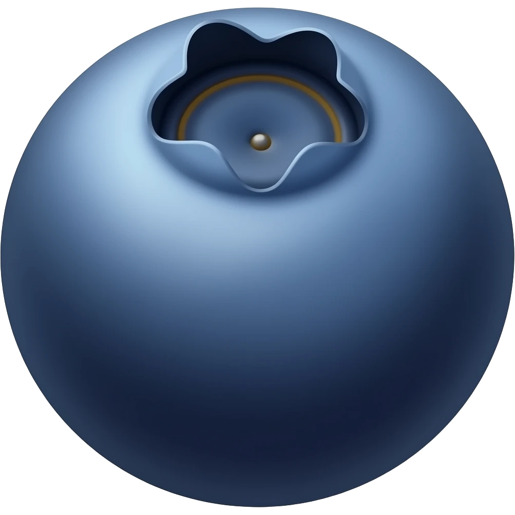 Blue berry emoji emoji