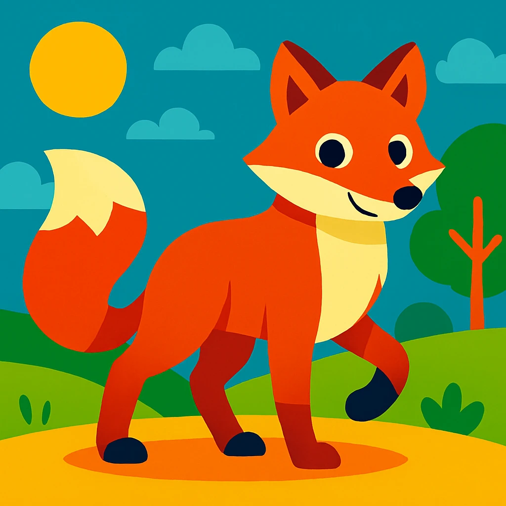 Red fox emoji