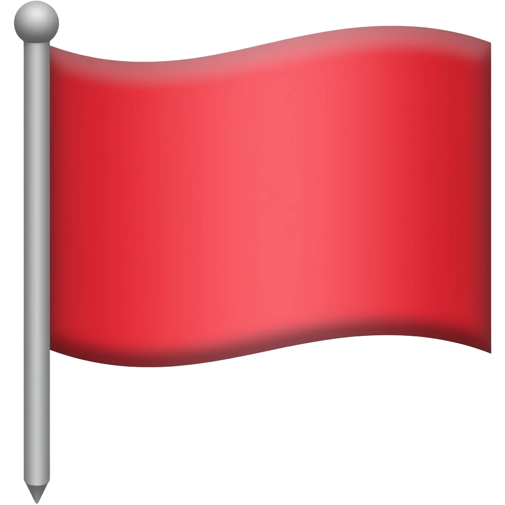 red flag motorsport emoji
